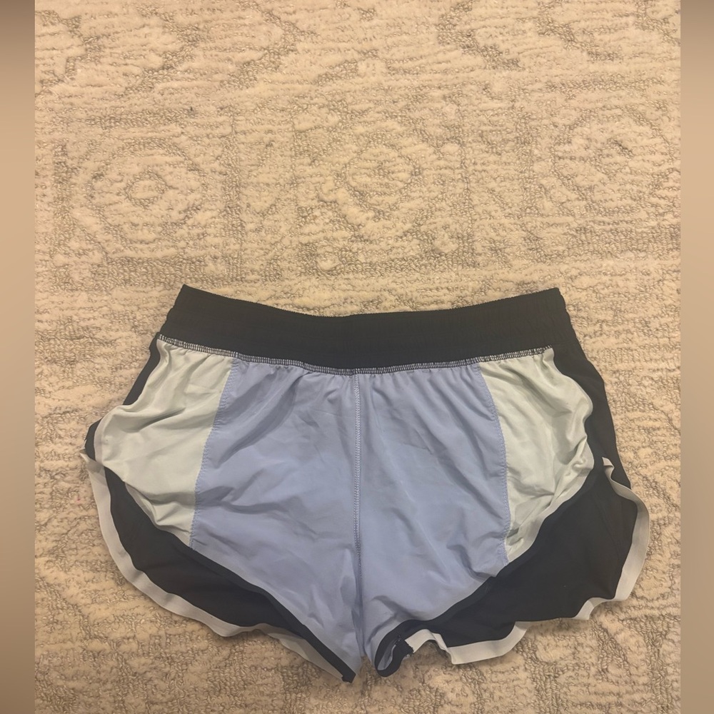 Vintage Lululemon Shorts | Blue and Black | Size: 4